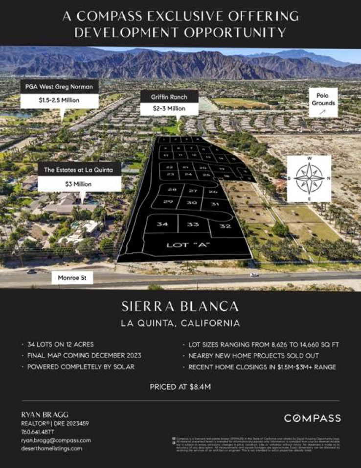  Land for Sale in La Quinta, California