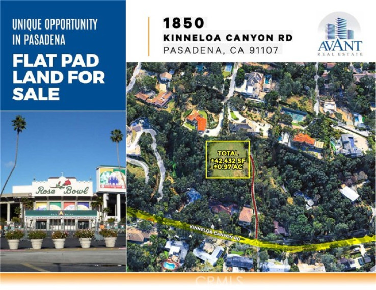  Land for Sale in Pasadena, California