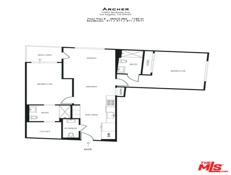 2 Bed Home to Rent in Los Angeles, California