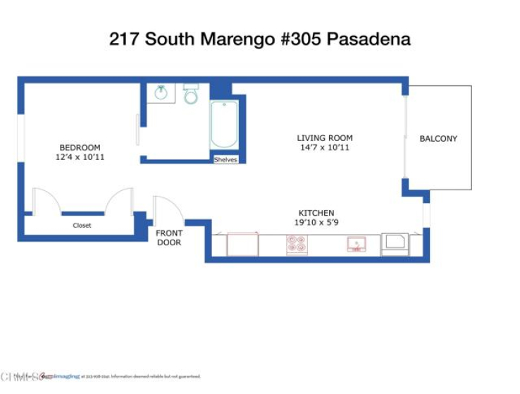 1 Bed Home to Rent in Pasadena, California