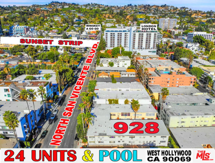  Commercial for Sale in West Hollywood, California