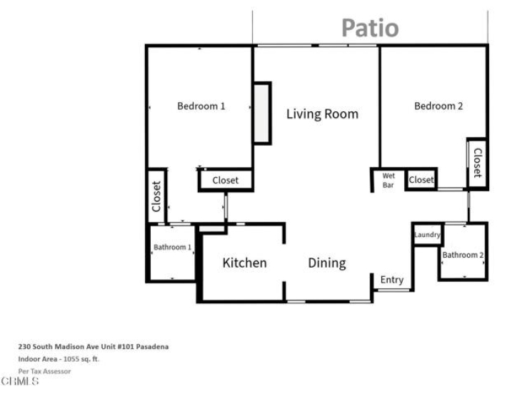 2 Bed Home to Rent in Pasadena, California